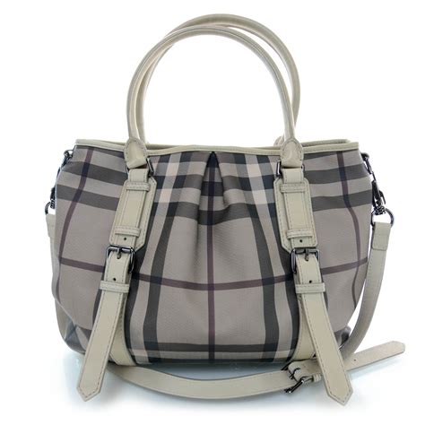 BURBERRY Smoked Check Northfield Tote 